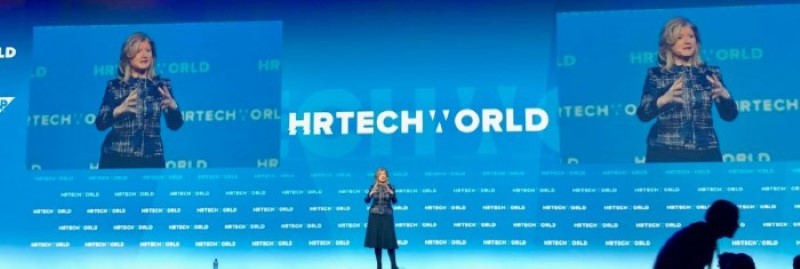 Arianna Huffington at HR Tech World