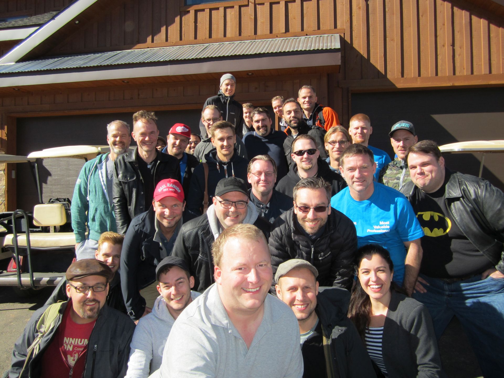Picture of all attendees at the Episerver EMVP Summit 2015 in Utah